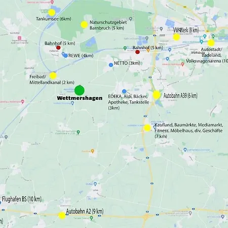 Workation Luxury Nature House , 10 Min Vw , Relax From Work Mit Terrasse, Balkon Und Parkplatz Calberlah